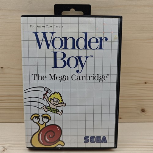Wonder boy per sega master - wonder,