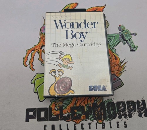 Wonder boy sega master - wonder,