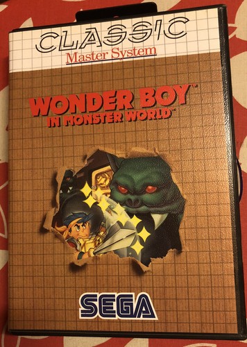 Sega master system wonder - wonder, boy
