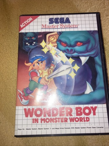 Master system wonder boy - wonder, in