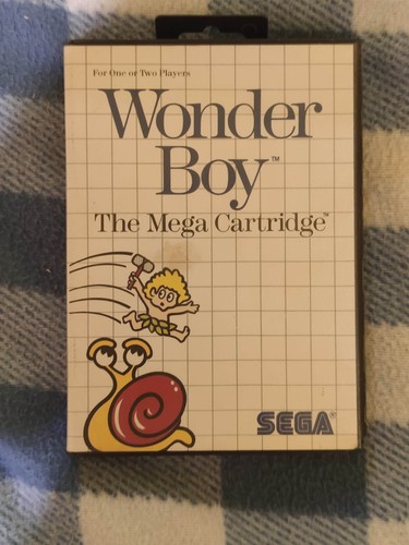 Sega master system wonder boy - master,