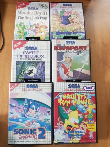 Sega master system giochi - system, a