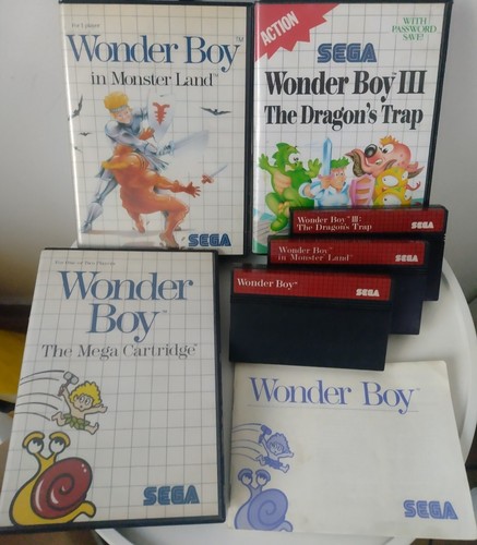 Wonder boy collection sega - boy,