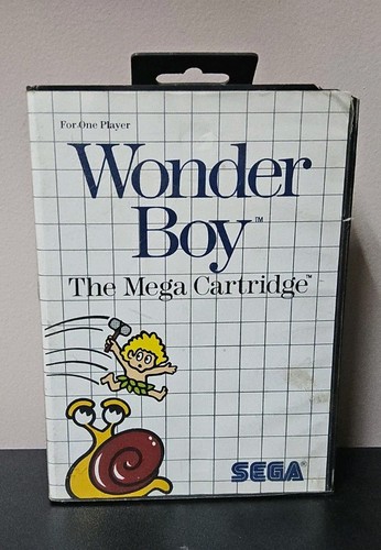 Wonder boy sega master - wonder,