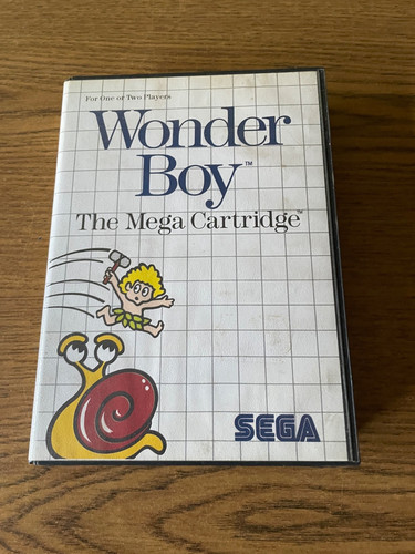 Wonder boy sega master system - boy,