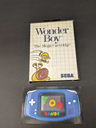 Wonder boy sega master - wonder, (sega