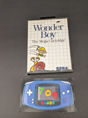Wonder boy sega master - (sega,